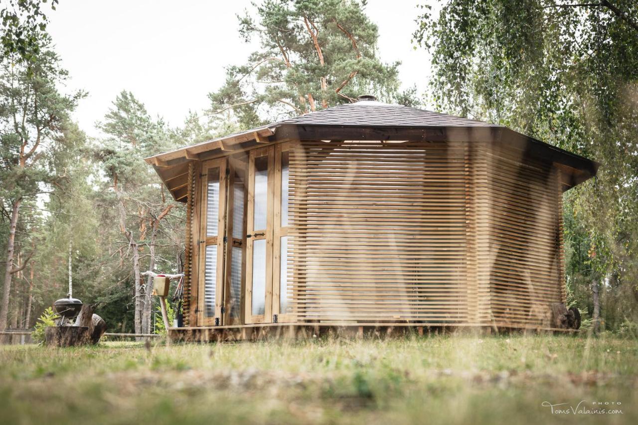 Dukuri Treehouse Ciekursヴィラ エクステリア 写真