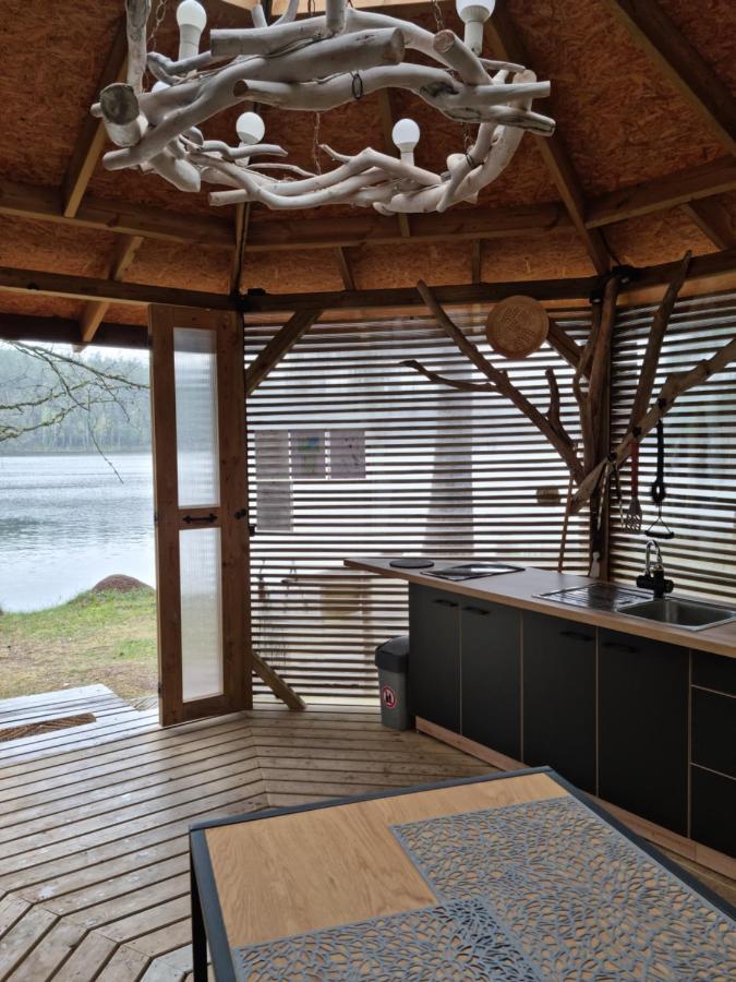 Dukuri Treehouse Ciekursヴィラ エクステリア 写真