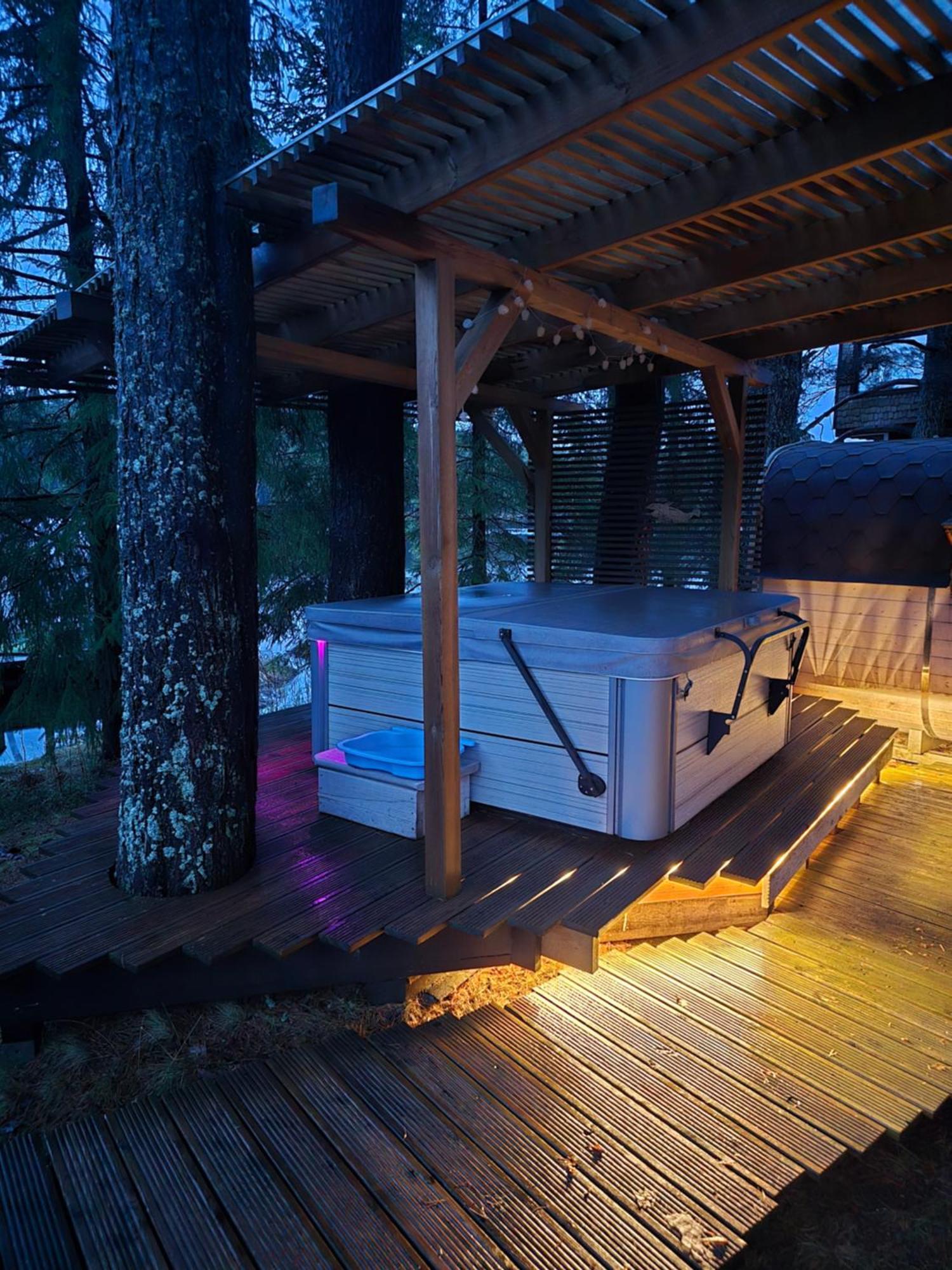 Dukuri Treehouse Ciekursヴィラ エクステリア 写真